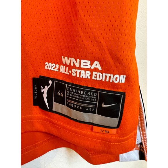 Rare Nike WNBA 2022 All Star Game Kelsey Plum Jersey - Orange - Medium - NWT - Picture 5 of 5